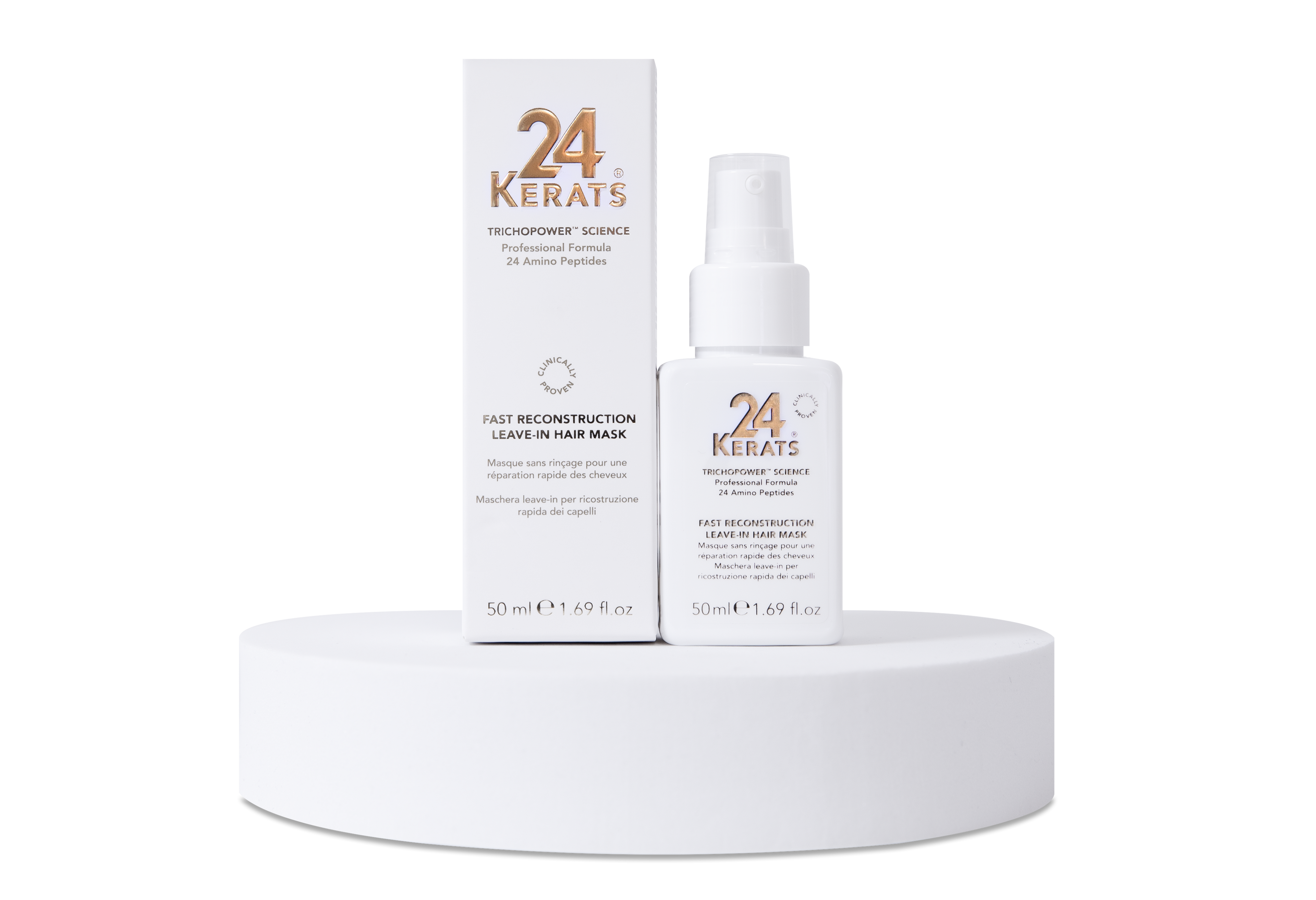 24KERATS® Fast Reconstruction Leave-In Hair Mask