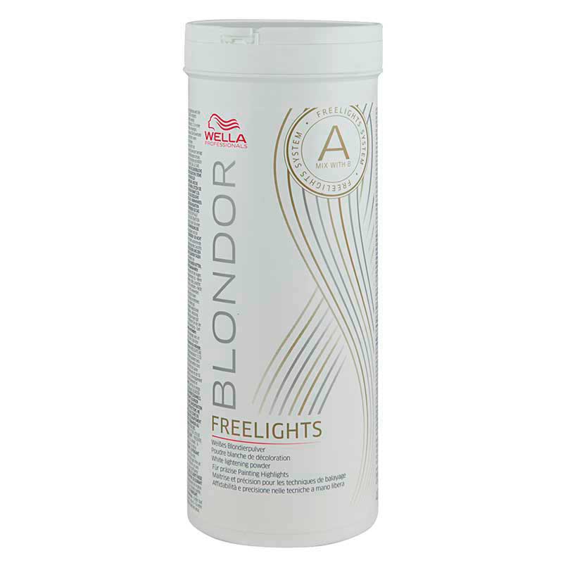 Wella Blondor Freelights weißes Blondierpulver 400g