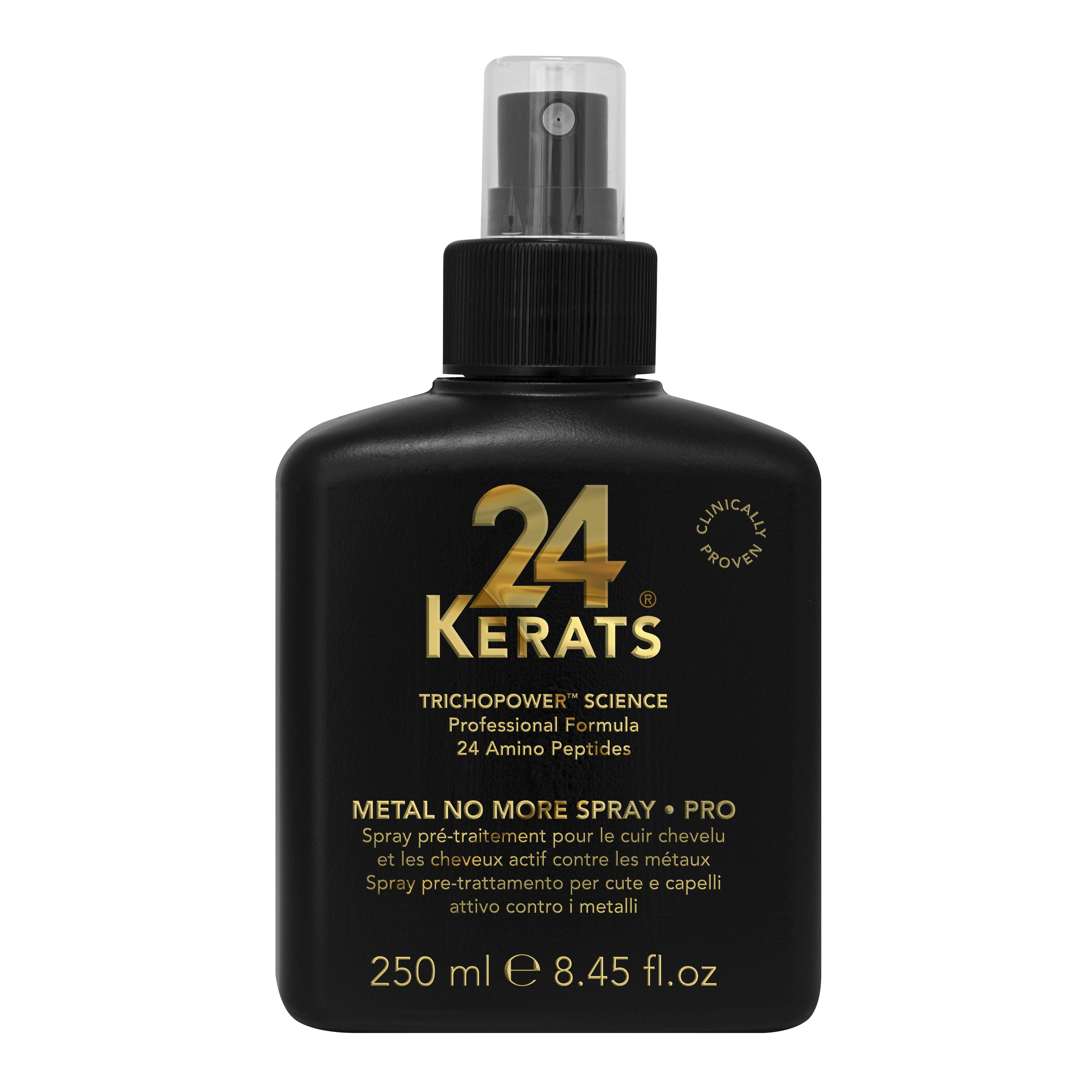 24KERATS® METAL NO MORE SPRAY · PRO | Schutz vor Schwermetallen