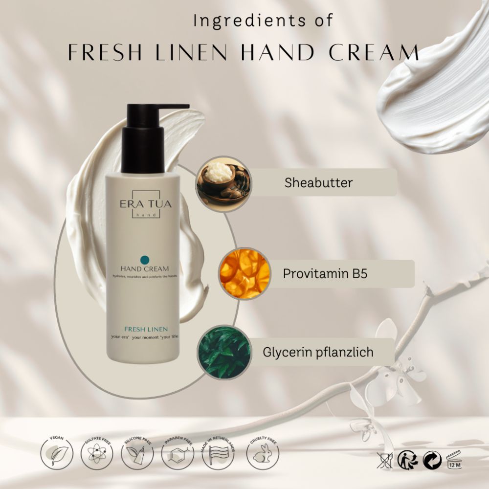 "Era Tua"  Fresh Linen Hand Cream