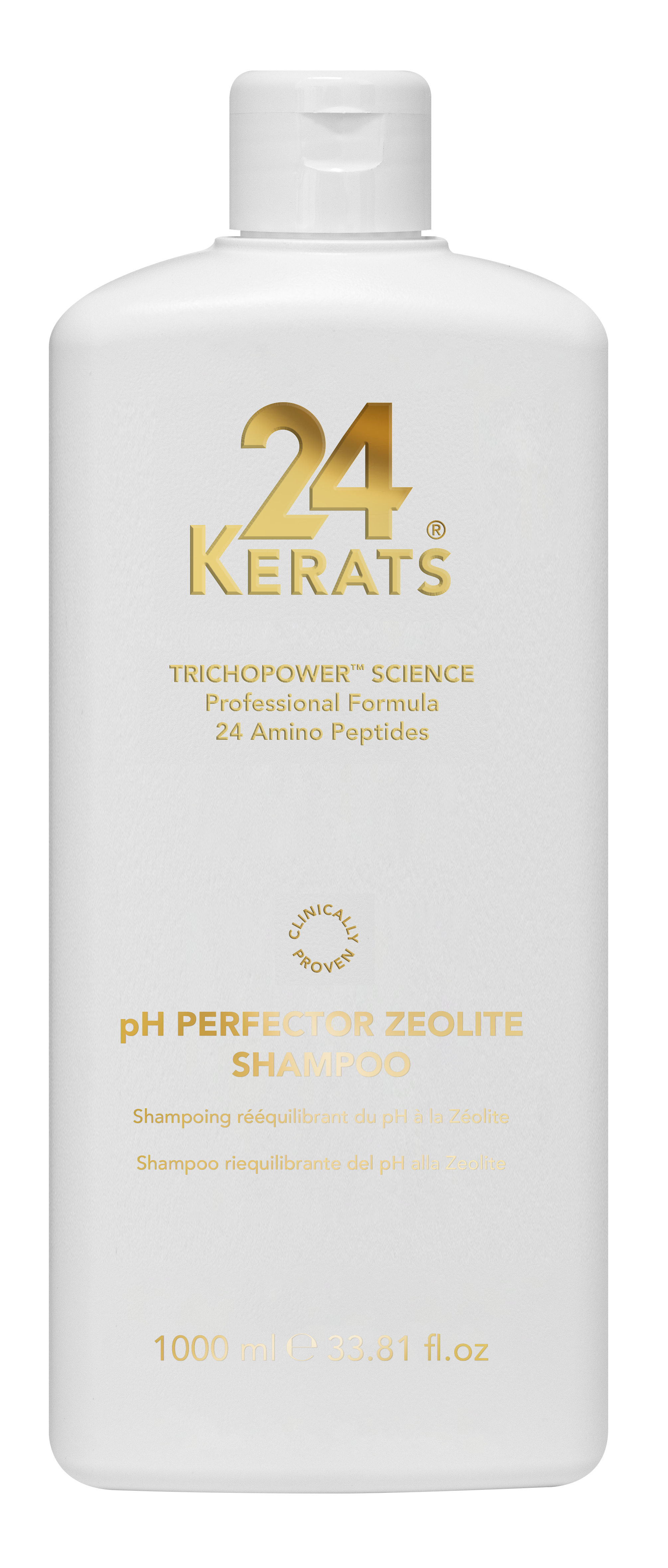 24KERATS® pH Perfector Zeolite Shampoo | pH-Ausgleich & Versiegelung