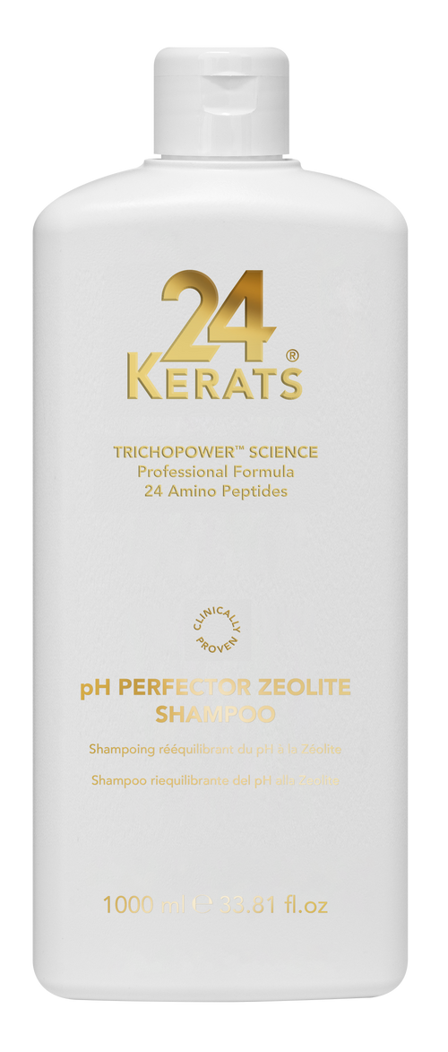 24KERATS® pH Perfector Zeolite Shampoo | pH-Ausgleich & Versiegelung